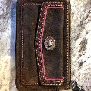 Coach wristlet